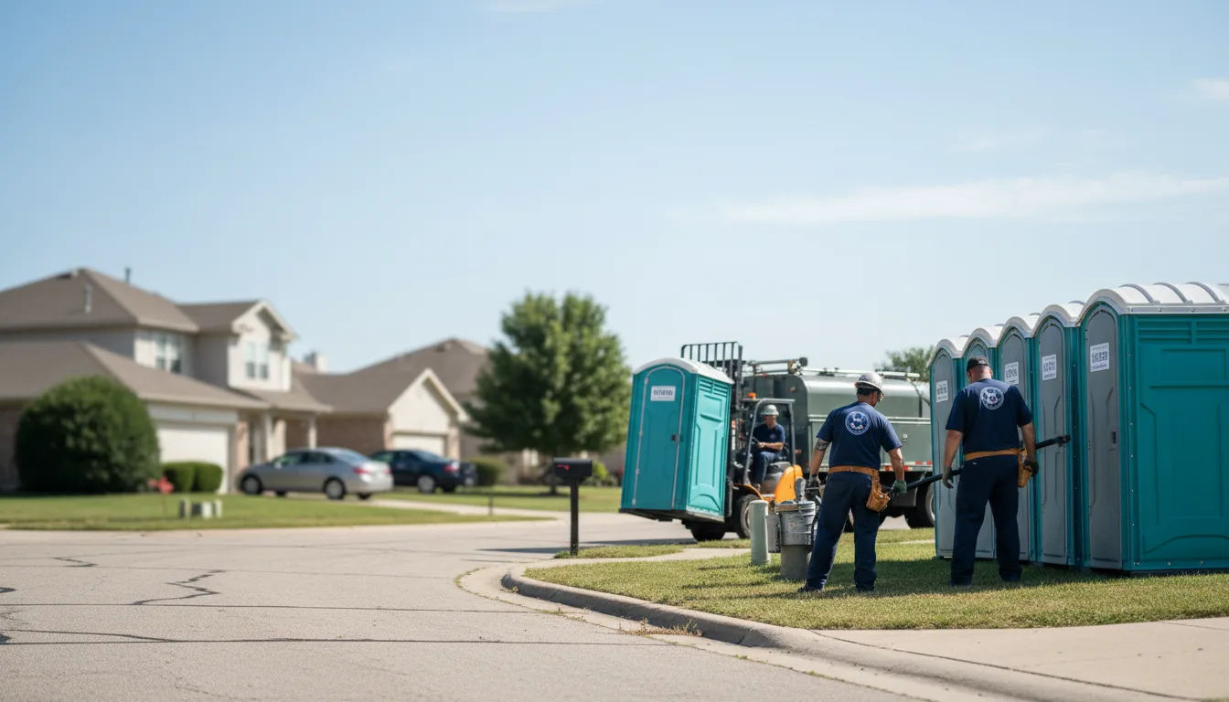 Porta Potty Rental in Parker, KS near me